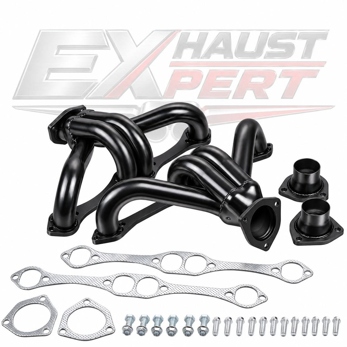 EXHAUST-EXPERT SBC HEADERS-BLACK