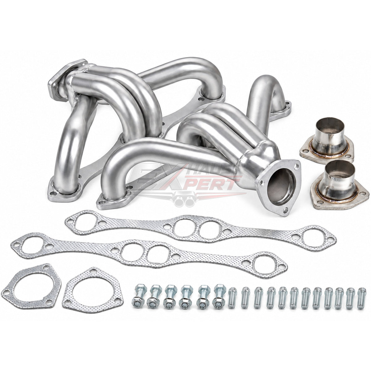 Ceramic Coated Block Hugger Headers for Small Block Chevy V8 283/305/327/350