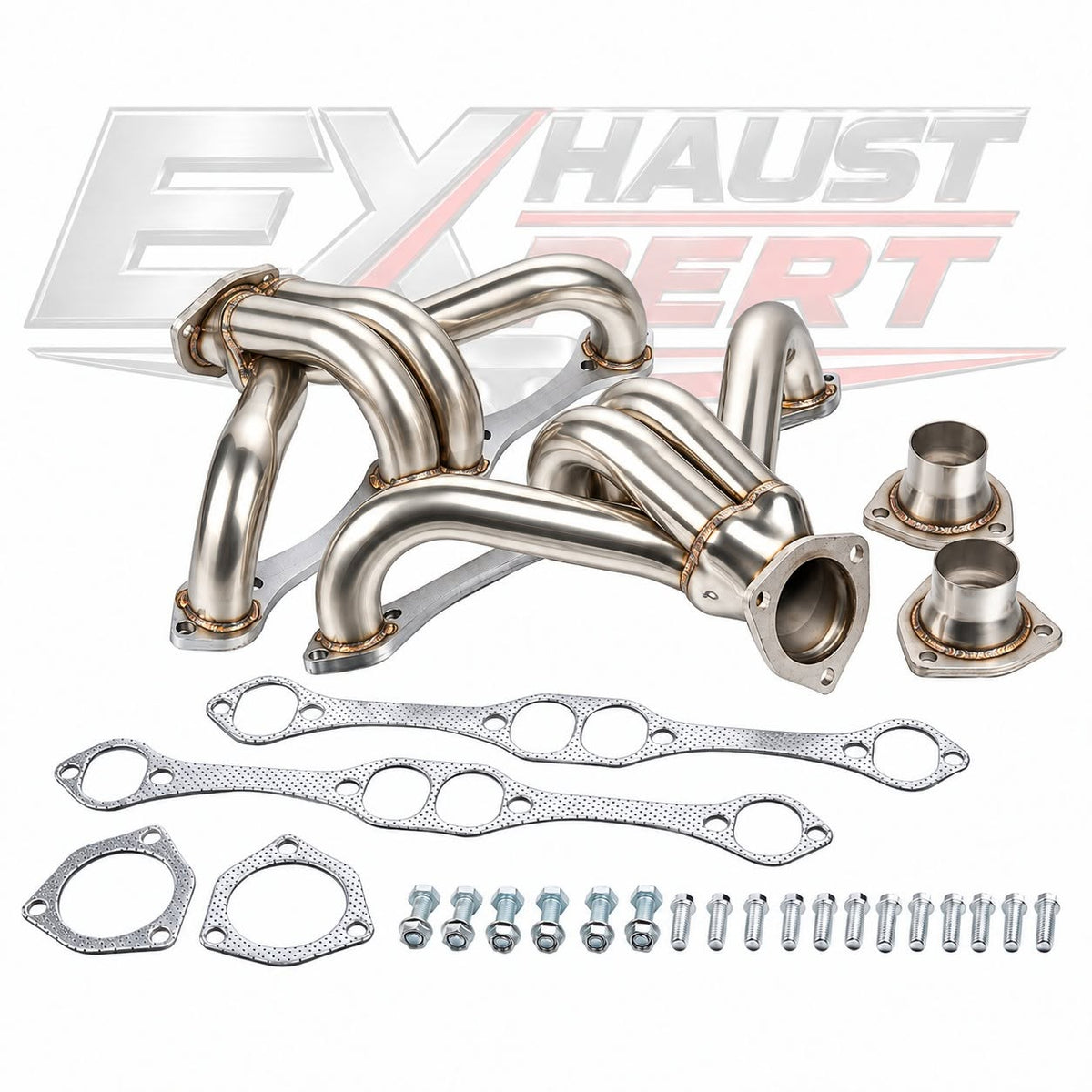EXHAUST-EXPERT SBC HEADERS-STAINLESS STEEL