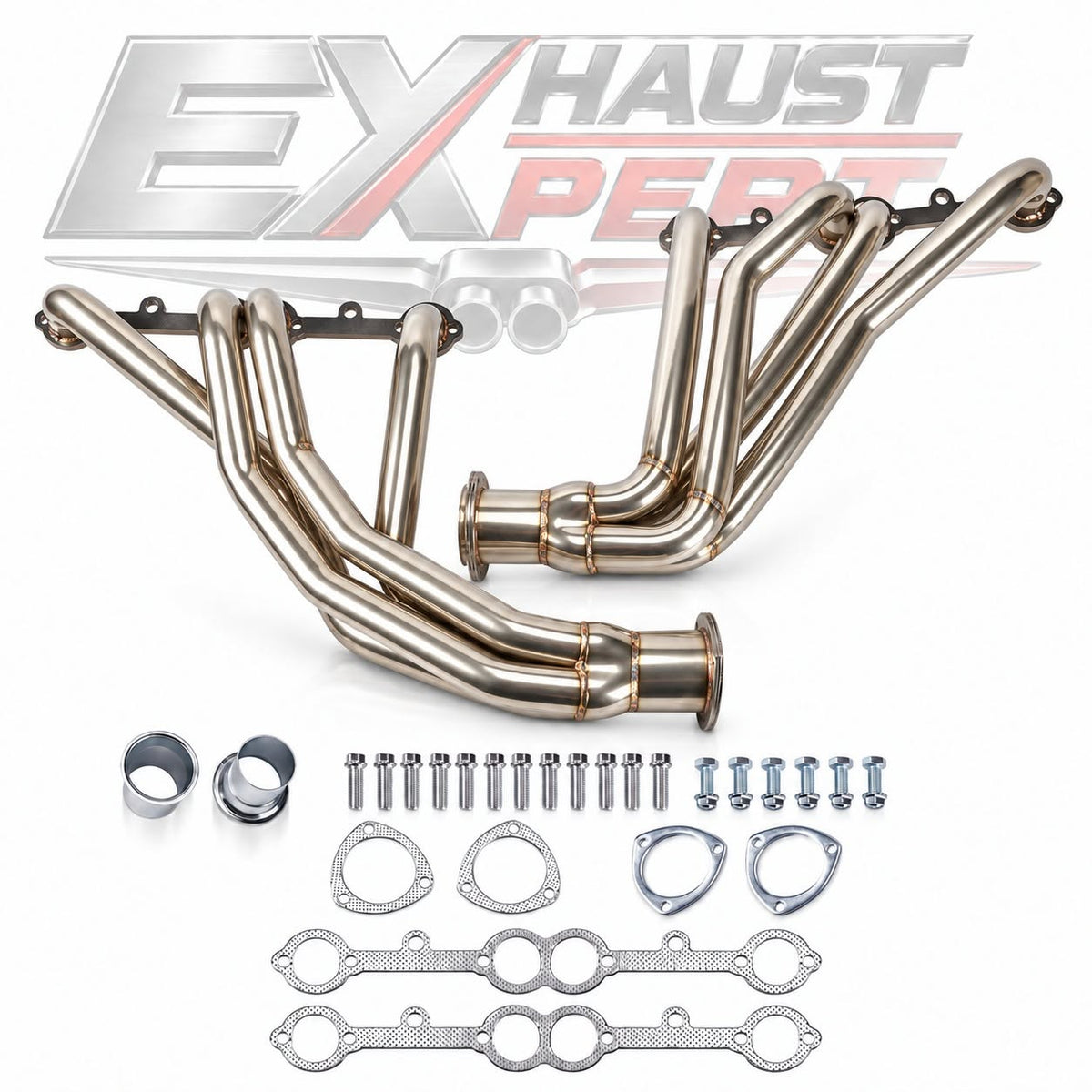 EXHAUST-EXPERT SBC HEADERS-STAINLESS STEEL