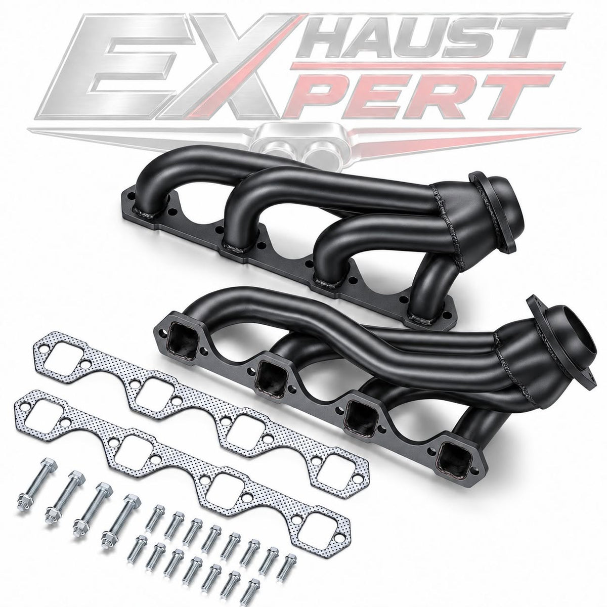 EXHAUST-EXPERT SBC HEADERS-BLACK