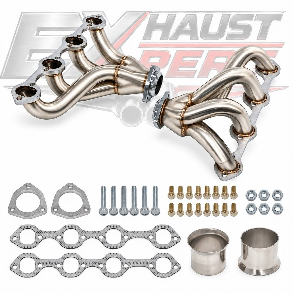 EXHAUST-EXPERT SBC HEADERS-STAINLESS STEEL