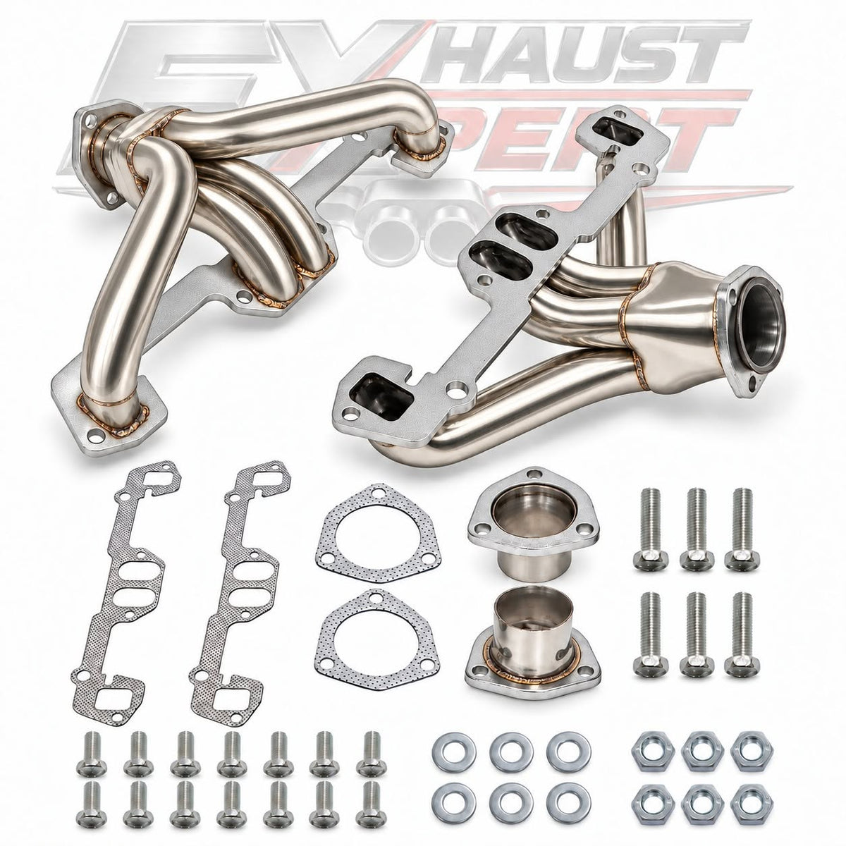 EXHAUST-EXPERT SBC HEADERS-STAINLESS STEEL
