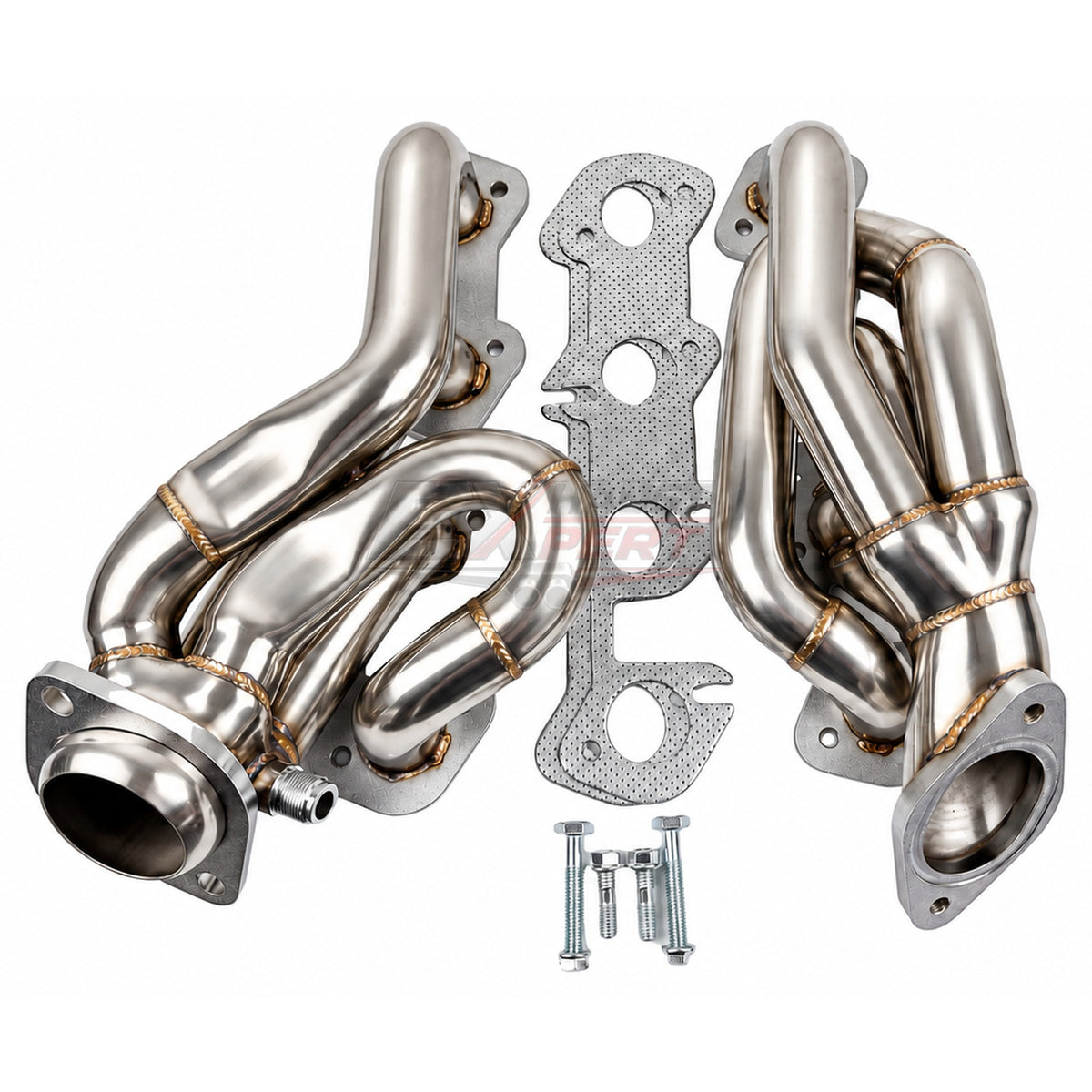 Stainless Steel Shorty Headers for 1996-2004 Ford Mustang 4.6L V8