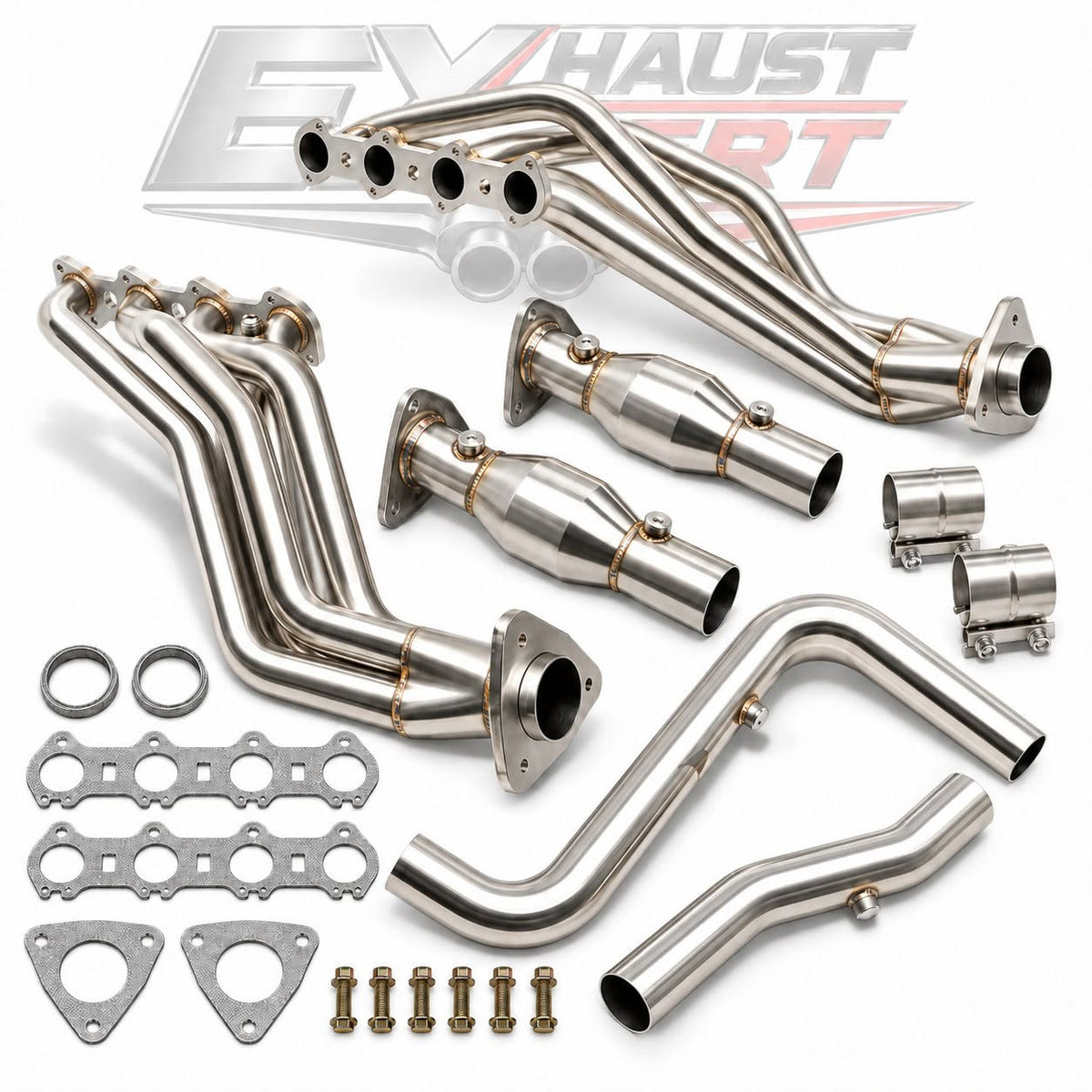 EXHAUST-EXPERT SBC HEADERS-STAINLESS STEEL