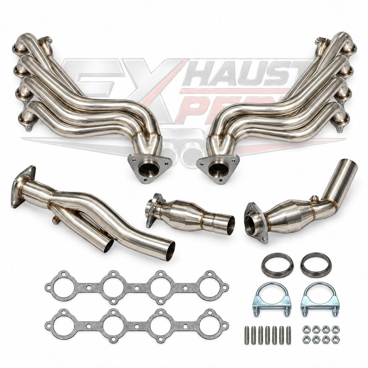 EXHAUST-EXPERT SBC HEADERS-STAINLESS STEEL