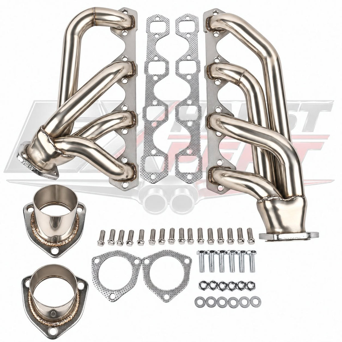 EXHAUST-EXPERT SBC HEADERS-STAINLESS STEEL