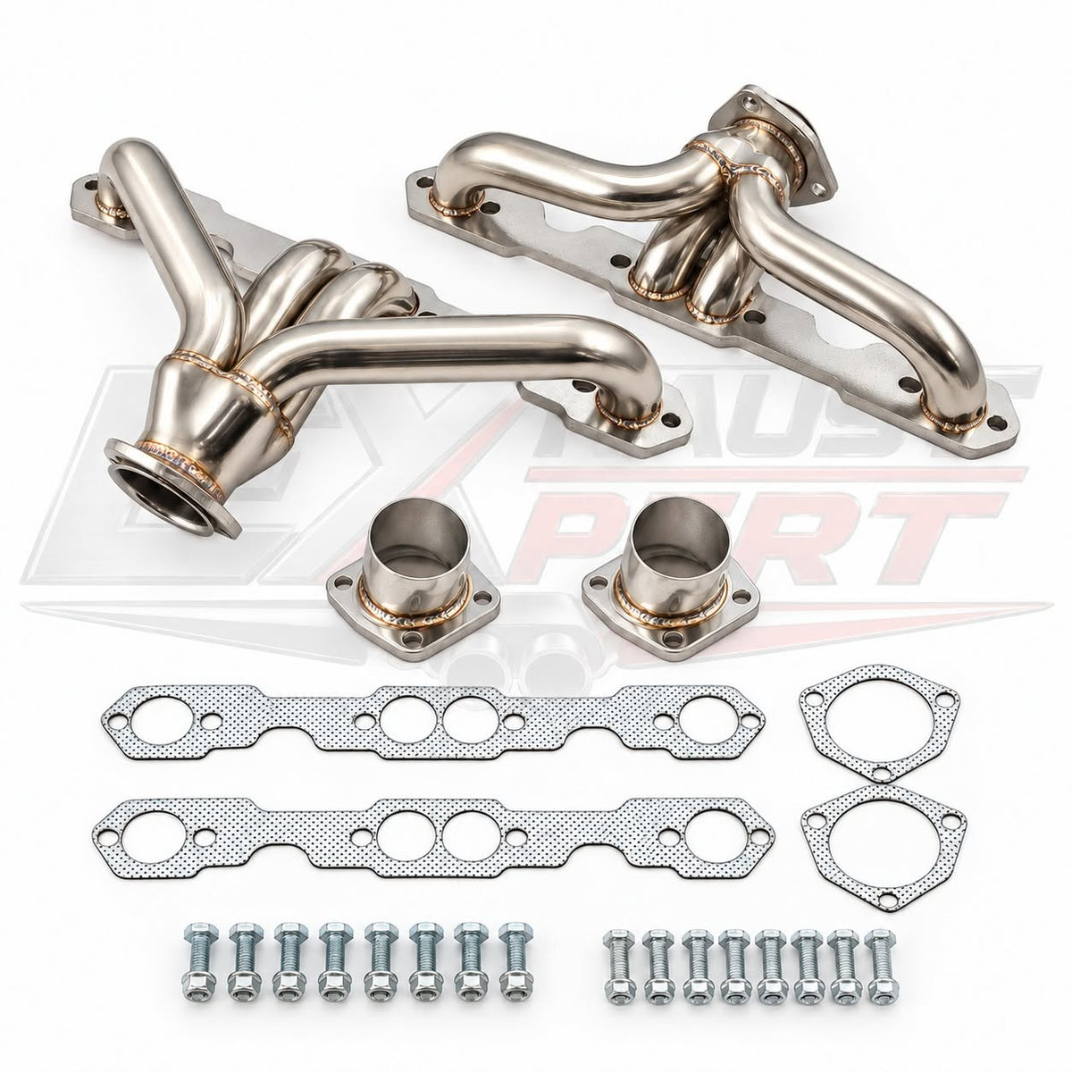 EXHAUST-EXPERT SBC HEADERS-STAINLESS STEEL