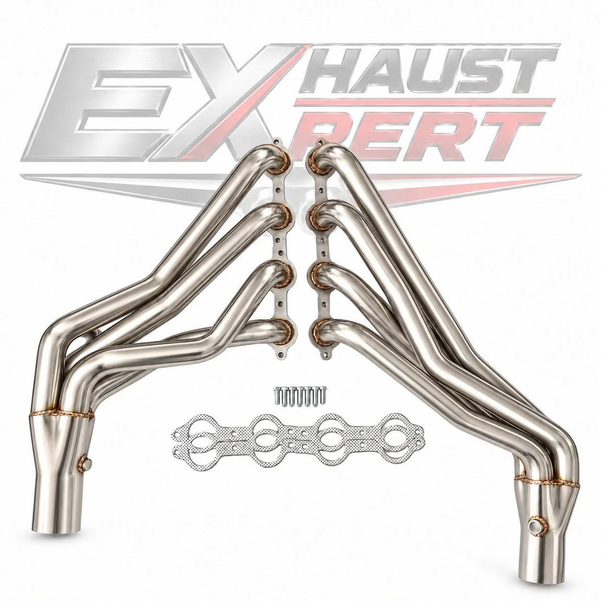 EXHAUST-EXPERT SBC HEADERS-STAINLESS STEEL