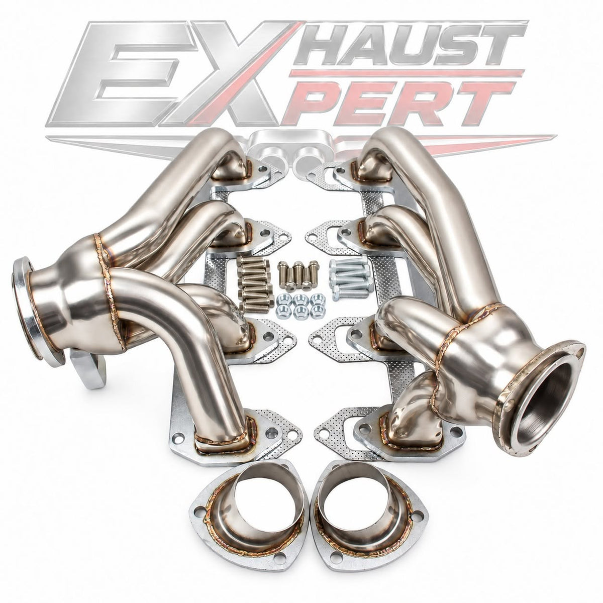 EXHAUST-EXPERT SBC HEADERS-STAINLESS STEEL