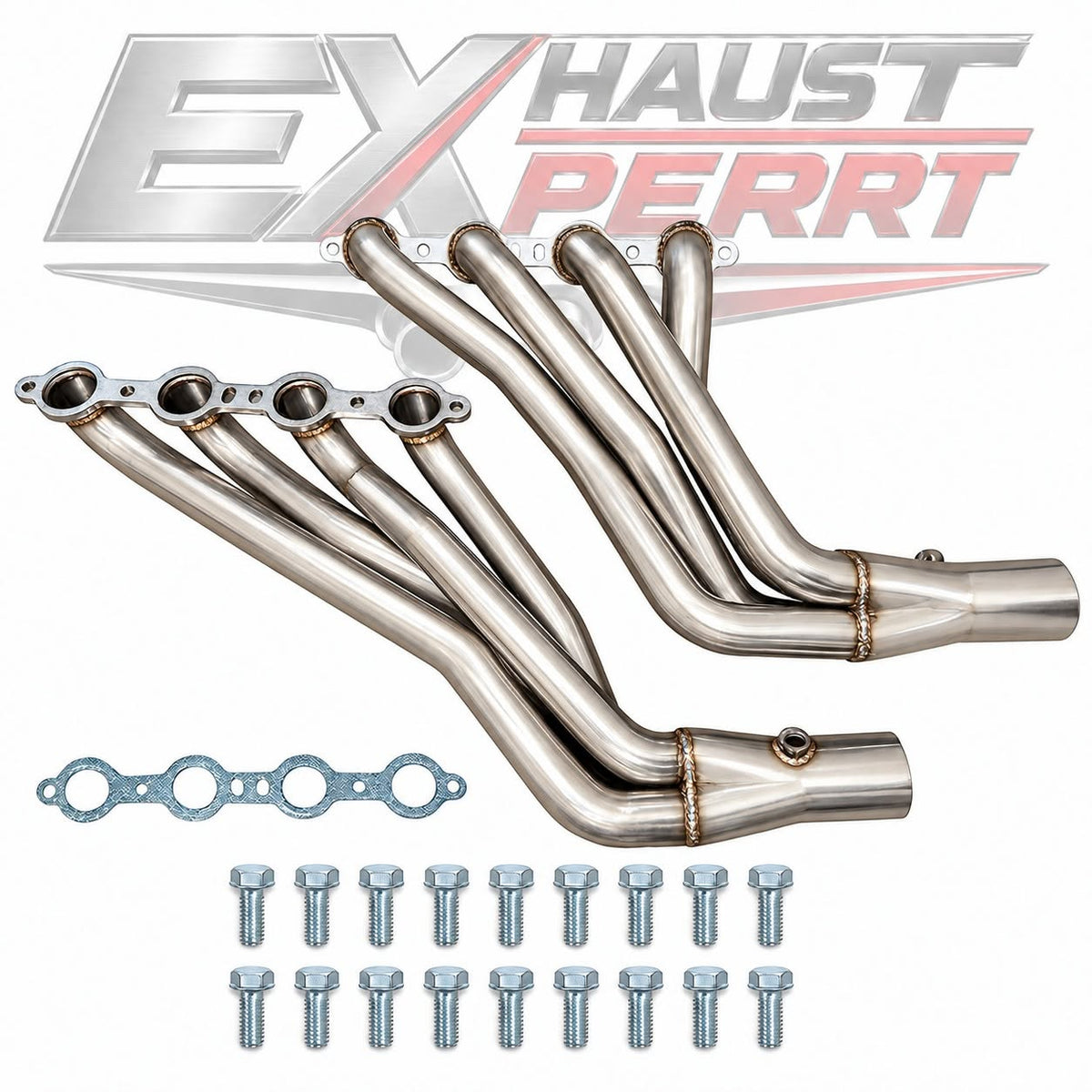EXHAUST-EXPERT SBC HEADERS-STAINLESS STEEL