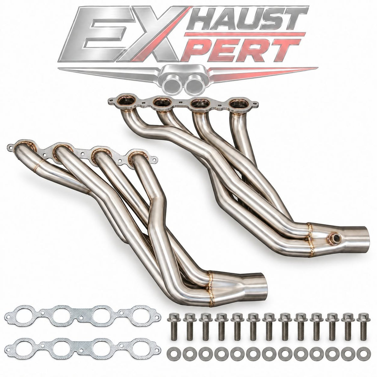 EXHAUST-EXPERT SBC HEADERS-STAINLESS STEEL