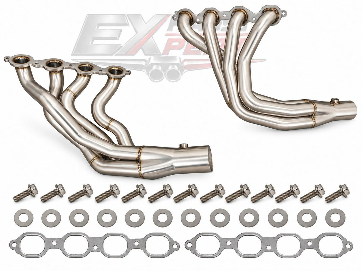 EXHAUST-EXPERT SBC HEADERS-STAINLESS STEEL