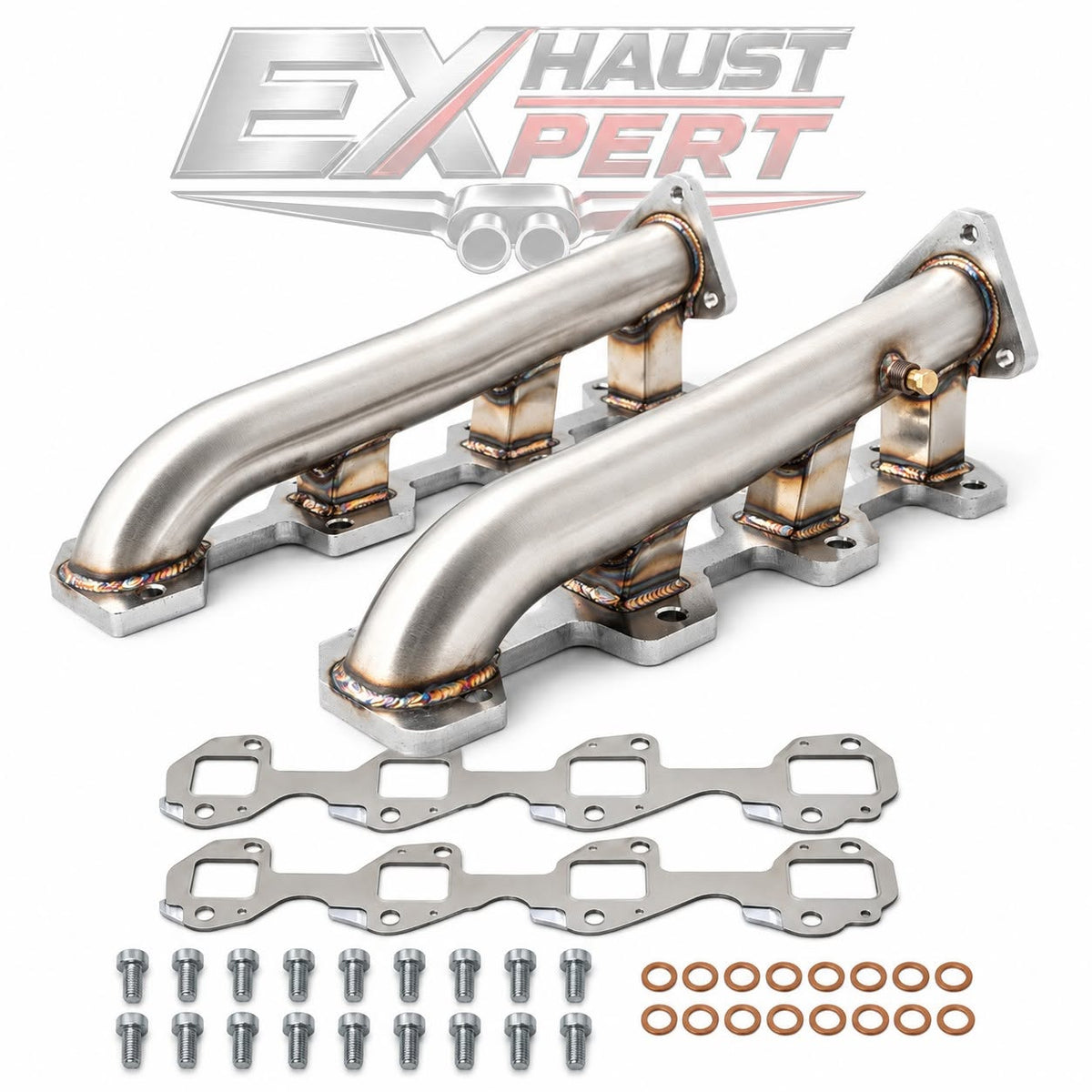 EXHAUST-EXPERT SBC HEADERS-STAINLESS STEEL