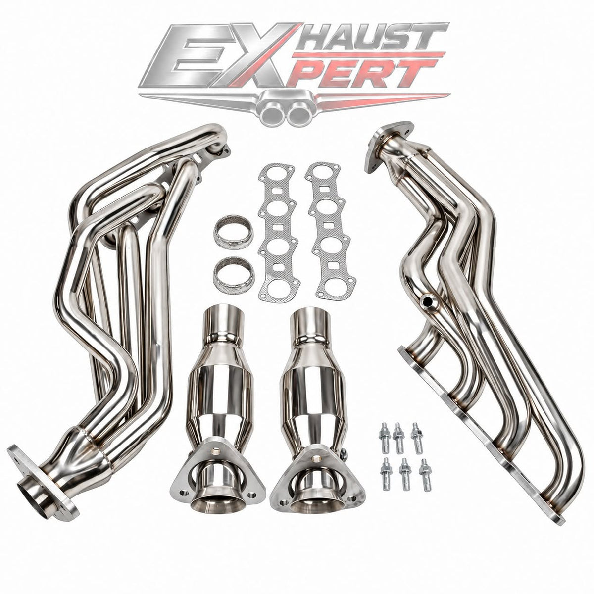 EXHAUST-EXPERT SBC HEADERS-STAINLESS STEEL