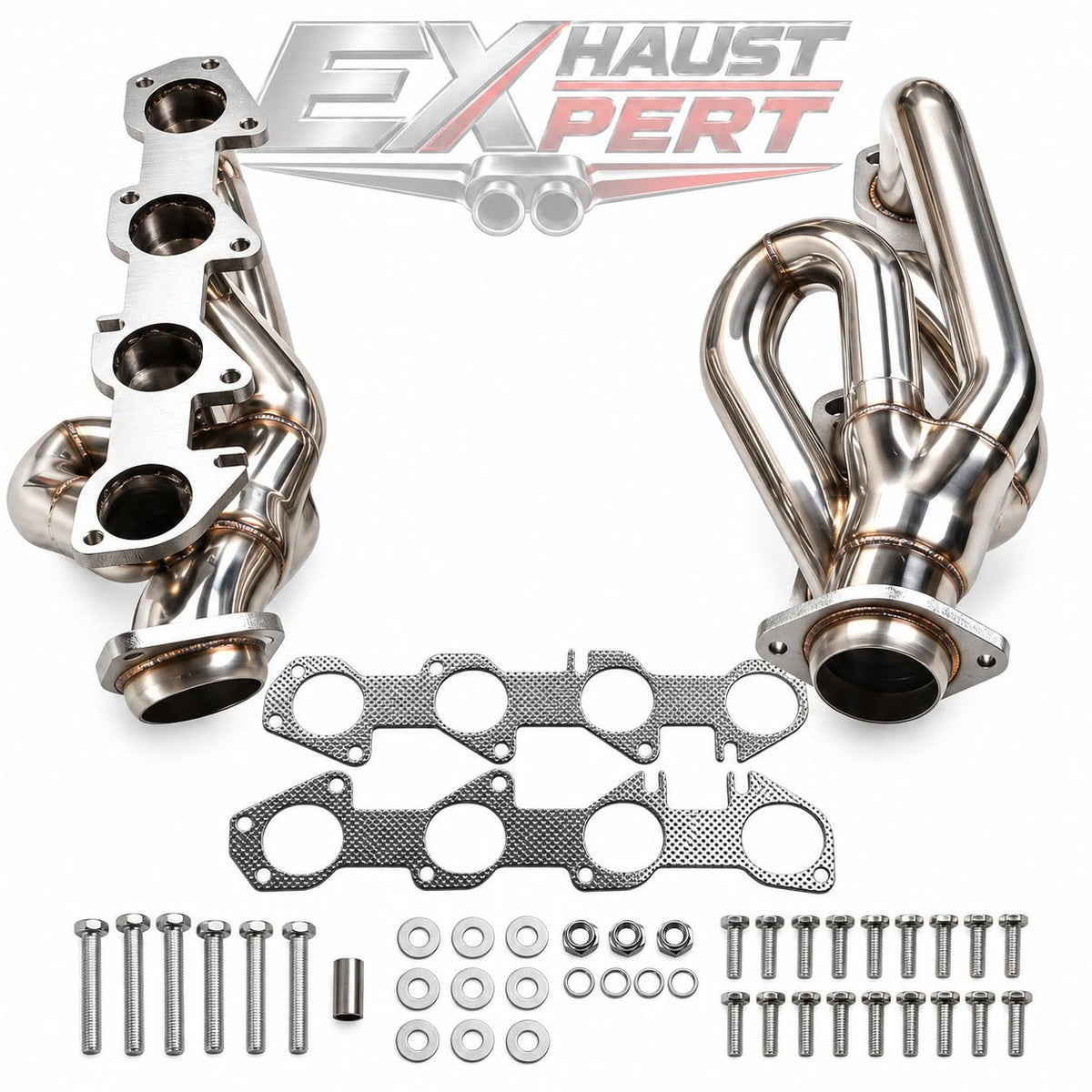 EXHAUST-EXPERT SBC HEADERS-STAINLESS STEEL
